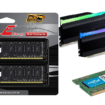 Illustration showing different types of memory for laptop and desktop PCs, including DDR3, DDR4, DDR Type for desktop, and SODIMM for portable device like laptop