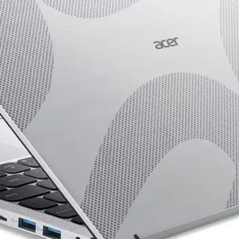 Acer Aspire Lite AL14-51M-364B featured view showing the lightweight and portable design of the laptop