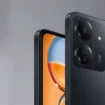 Redmi 13C smartphone in Midnight Black with sleek design