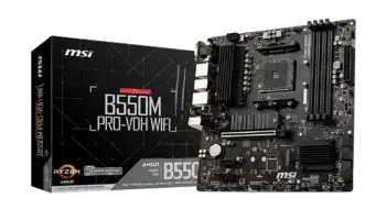 MSI B550M PRO-VDH WIFI Featured Motherboard