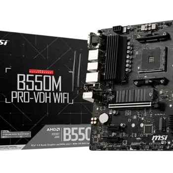 MSI B550M PRO-VDH WIFI Featured Motherboard