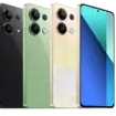 Redmi Note 13 showcasing its sleek design and AMOLED display