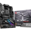 Overview of MSI MPG B550 GAMING EDGE WIFI motherboard with WiFi 6 support, PCIe 4.0, and robust cooling for gaming builds