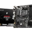 MSI PRO B550M-P GEN3 motherboard overview highlighting components and layout for AMD Ryzen processors.