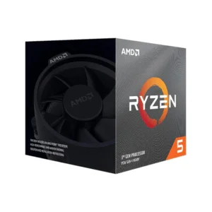AMD Ryzen 5 3400G Processor with 4 Cores, 8 Threads, 4.2 GHz Boost Clock, and Radeon RX Vega 11 Graphics for Budget Gaming and Multitasking.