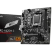 Main featured image of the MSI PRO A620M-E motherboard with AM5 socket, DDR5 support, PCIe 4.0 compatibility, and HDMI 2.1 connectivity for budget gaming and productivity builds.