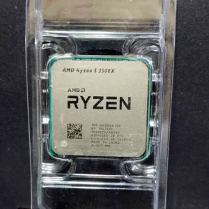 AMD Ryzen 5 3500X Processor with 6 Cores, 4.1 GHz Boost Clock, PCIe Gen 4 Support, and Zen 2 Architecture for Gaming and Multitasking. Requires Discrete GPU.