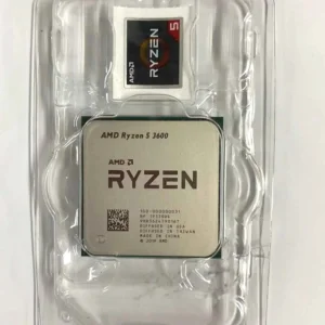 AMD Ryzen 5 3600 Processor with 6 Cores, 12 Threads, 4.2 GHz Boost Clock, PCIe Gen 4 Support, and Zen 2 Architecture for Gaming and Productivity.