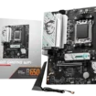 MSI B650M GAMING WIFI motherboard showcasing compact design, DDR5 support, PCIe 4.0 slots, and Wi-Fi 6E connectivity for gaming and multitasking.