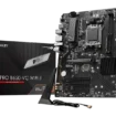 MSI PRO B650-VC WIFI II motherboard showcasing DDR5, PCIe 4.0, Ryzen 7000 support, and Wi-Fi 6E for high-performance gaming and multitasking builds.