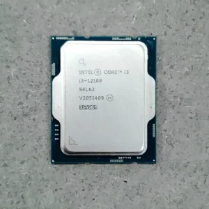 Intel Core i3-12100 desktop processor for reliable multitasking and fast performance