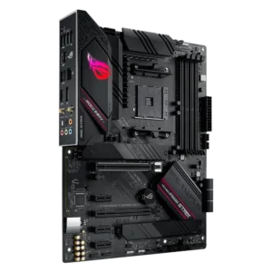 High-performance ASUS ROG STRIX B550-F GAMING WIFI II motherboard, ideal for Ryzen 5000 builds with Wi-Fi 6 and dual M.2 support.