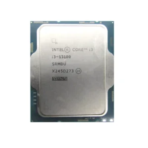 Intel Core i3-13100 processor for efficient multitasking and entry-level gaming