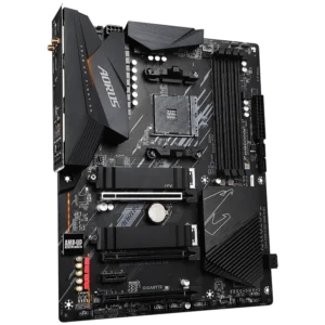 GIGABYTE B550 AORUS ELITE AX V2 AM4 Motherboard with Wi-Fi 6, PCIe 4.0, and Ryzen 5000 support, ideal for gamers and professionals in the Philippines.
