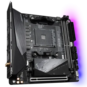 Gigabyte B550I AORUS PRO AX AM4 motherboard for Ryzen 5000 with support for PCIe 4.0 and WiFi 6.