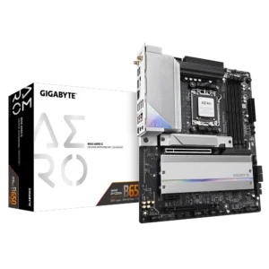 GIGABYTE B650 AERO G - AM5 Motherboard with Wi-Fi 6E and DDR5 support for Ryzen 9000 processors, optimized for creators and professionals.