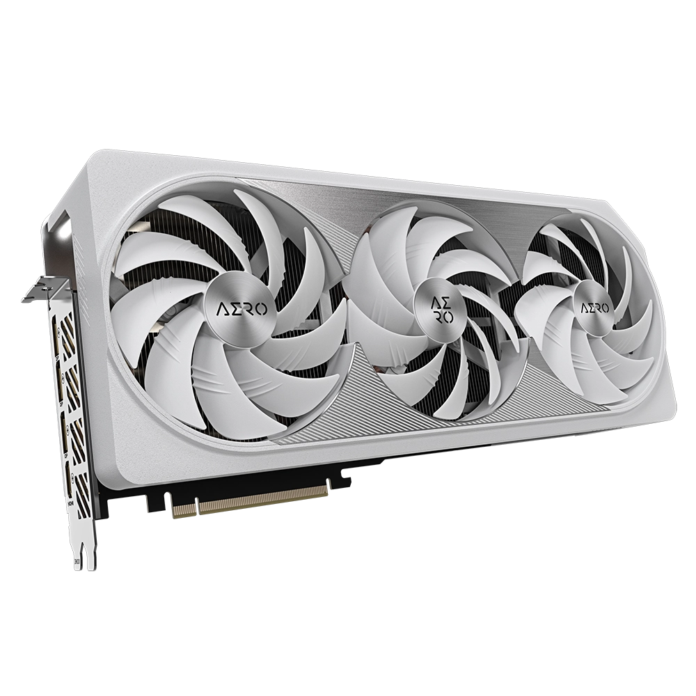 Gigabyte GeForce RTX™ 4080 SUPER AERO OC 16G graphics card with 16GB GDDR6X memory, advanced cooling, and ray tracing for 4K gaming and professional workflows.