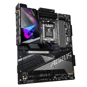 High-performance GIGABYTE X670E AORUS XTREME motherboard featuring DDR5 support, PCIe 5.0 compatibility, and Wi-Fi 6E, ideal for AMD Ryzen 9000 series processors.