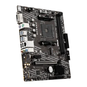 MSI B550M-A PRO - AM4 Motherboard featuring DDR4 support, PCIe 4.0 slots, and compatibility with AMD Ryzen 5000 processors, perfect for budget-conscious professionals in the Philippines.