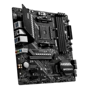 MSI MAG B550M BAZOOKA motherboard showcasing AM4 socket, PCIe 4.0 slots, and advanced thermal solutions for Ryzen processors.