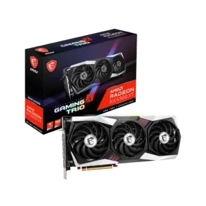 MSI Radeon RX 6900 XT GAMING X TRIO 16G Graphics Card with 16GB GDDR6, Triple-Fan Cooling, and RDNA 2 for 4K Gaming.