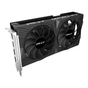 PNY GeForce RTX 4060 8GB VERTO Dual Fan graphics card with DLSS 3 and ray tracing for exceptional 1080p and 1440p gaming performance.
