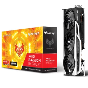 High-performance Sapphire NITRO+ RX 6700 XT with RDNA 2 technology and advanced Tri-X cooling for optimal 1440p gaming.
