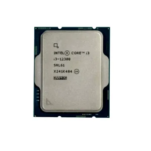 Intel Core i3-12300 Desktop CPU - Affordable Power for Modern PCs