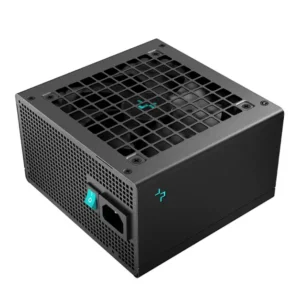DeepCool DQ1000M-V3L PSU with modular design, gold-certified efficiency, and silent fan for powering high-end graphics cards and motherboards.
