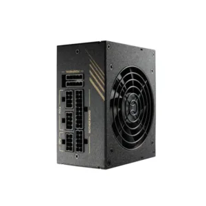 FSP Dagger PRO 850W Power Supply, compact SFX design, 80 PLUS Gold certified, compatible with RTX 4070 Ti and RX 7900 XTX GPUs, ideal for small builds.