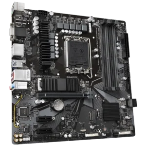 GIGABYTE B660M DS3H motherboard featuring Intel 12th/13th Gen CPU support, PCIe 4.0, dual M.2 slots, and DDR4 compatibility for seamless PC builds.