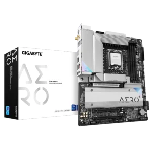 Gigabyte Z790 AERO G motherboard with DDR5, PCIe 5.0, and Thunderbolt 4 for creators and professionals.