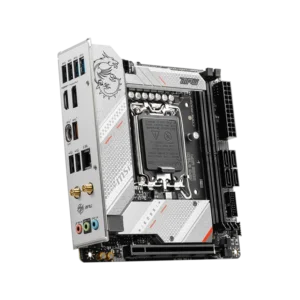 "MSI MPG B760I EDGE WIFI Motherboard with DDR5 and Wi-Fi 6E for high-performance gaming builds