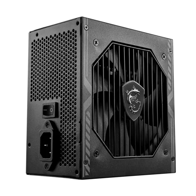 MSI MAG A550BN 550W power supply unit with 80 PLUS Bronze certification, ideal for mid-range GPUs and gaming motherboards in the Philippines.