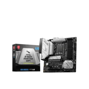MSI MAG B760M MORTAR WIFI Motherboard with DDR5, Wi-Fi 6E, and PCIe 5.0 for seamless gaming performance