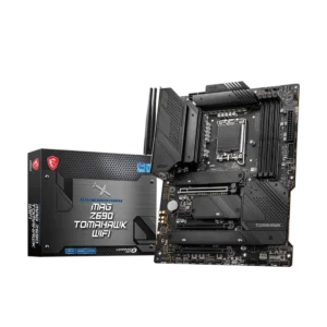 MSI MAG Z790 TOMAHAWK WIFI DDR5 motherboard with 2.5G LAN, multiple M.2 slots, and premium thermal design for professional-grade PC builds.