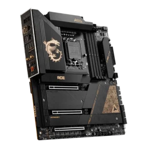 High-performance MSI MEG Z790 ACE Motherboard with DDR5 and dual 2.5G LAN.