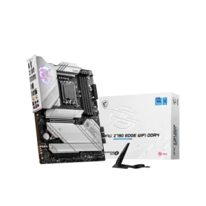 MSI MPG Z790 EDGE WIFI DDR4 Motherboard with advanced connectivity, premium thermal design, and DDR4 support for ultimate gaming and multitasking.