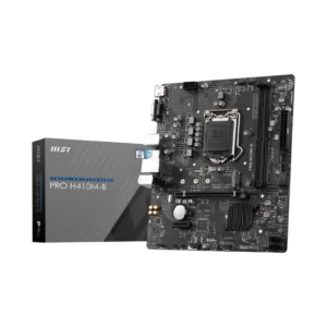 MSI PRO H410M-B Micro-ATX Motherboard with Intel 10th/11th Gen CPU Support