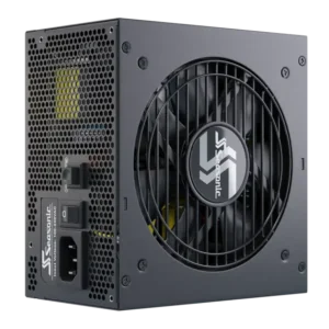 Seasonic FOCUS PX-650 Power Supply, Fully Modular, 80 PLUS Platinum Certified, 650W Output for Gaming PCs and High-End Systems.