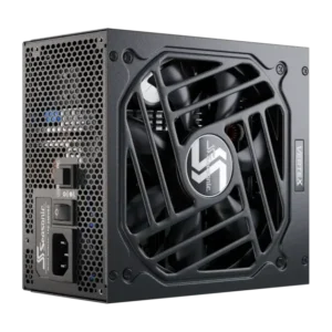 Seasonic Vertex GX-1200 Power Supply, 1200W, 80 PLUS Gold, PCIe 5.1 and ATX 3.1-ready, designed for high-performance gaming PCs and workstations with next-gen GPUs and motherboards.
